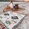 Boho Throw Blanket Hippie Living Room Decor Wall Tapestry Outdoor Picnic Camping Rug Mattress Beach Towel