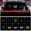 Глаз Дьявола Автомобильный Светодиодный Декоративный Свет Предупредительный Свет на Заднее Стекло Атмосферный Свет Глаз Дьявола Автомобильные Декоративные Аксессуары