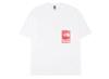 Supreme The North Face Белая футболка с принтом на кармане