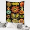 Растение, животное, легенда, гобелен Таро, настенный тапиз, колдовство, психоделический, загадочный, абстрактный, домашний декор