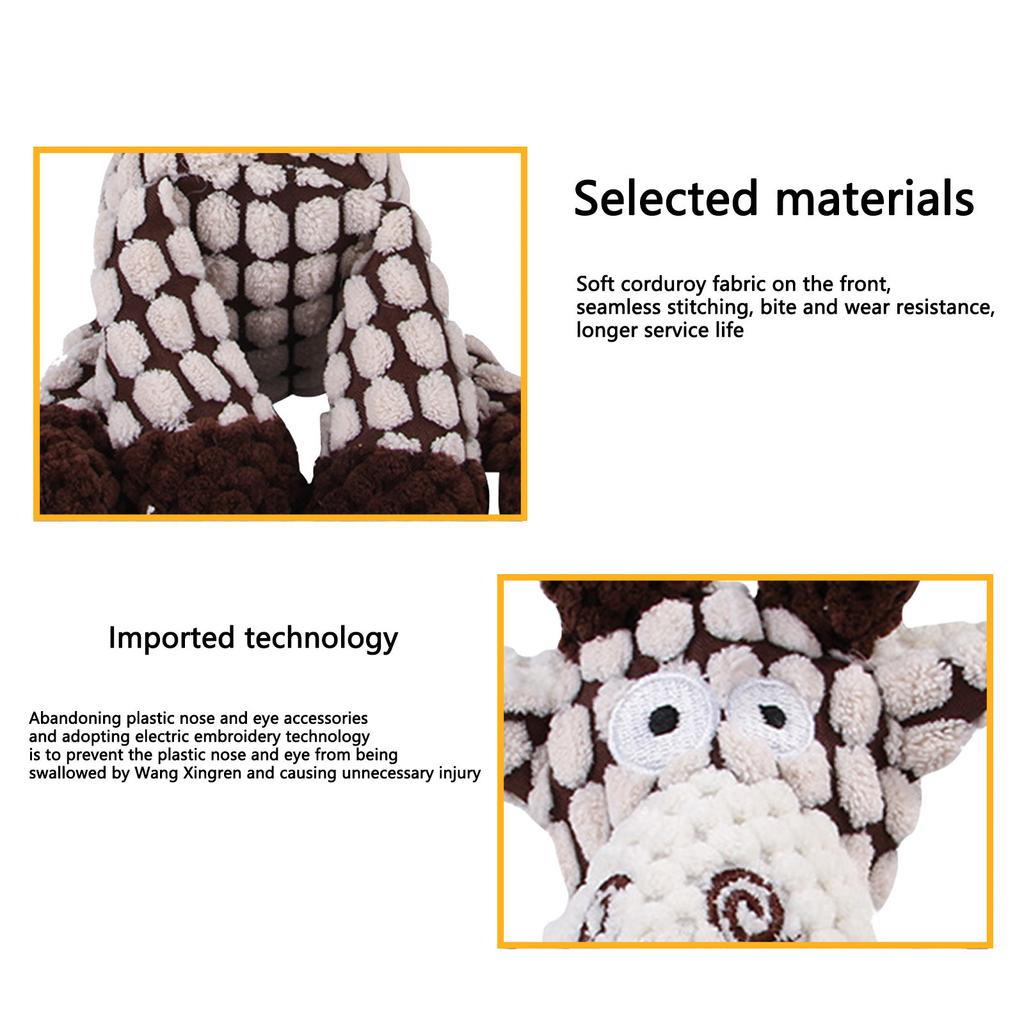 Suitable For Pet Dogs Chewing Teeth Donkey-Shaped Pet Plush Vocal Toys