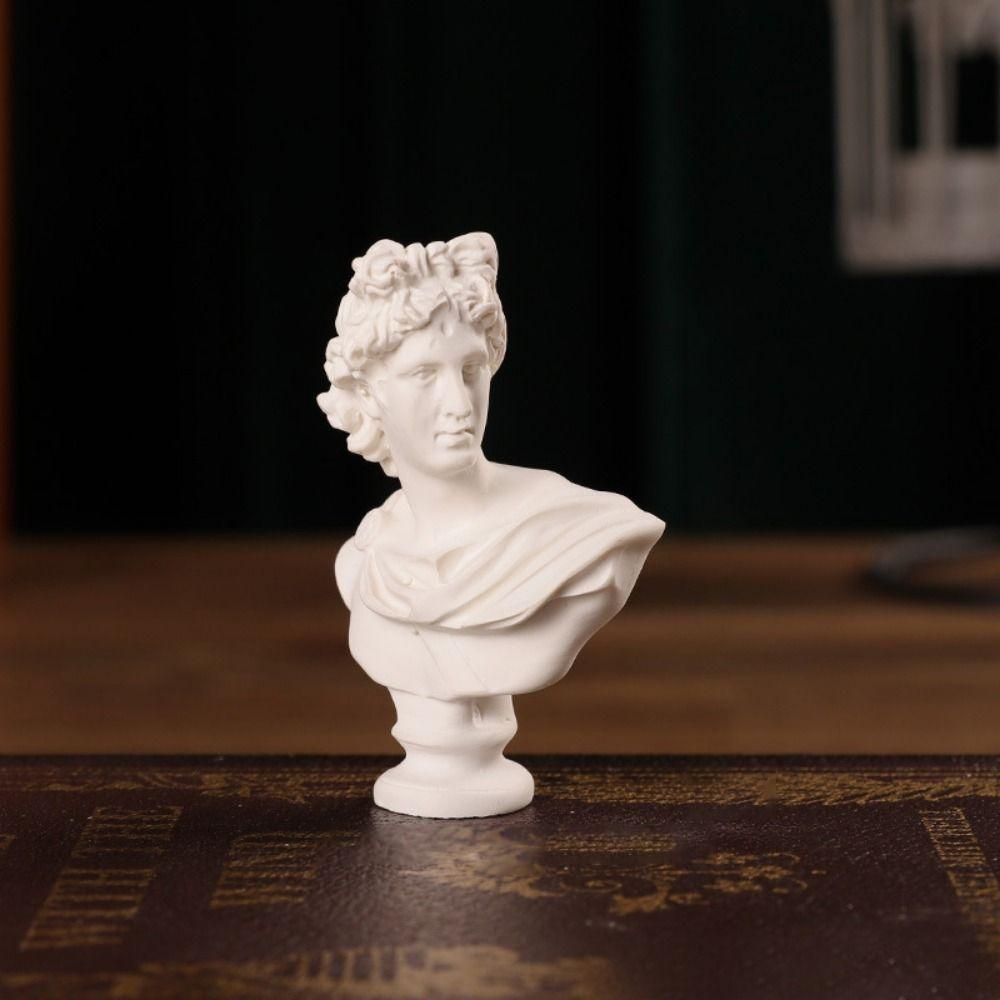 Sketch Art Greek Mythology Statues Resin Craft Female Art Statue Nordic Greek Figure Living Room