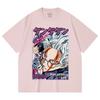 230 Gsm 100% Cotton Dandadan V18 Okarun Print Unisex Heavy Cotton T Shirt