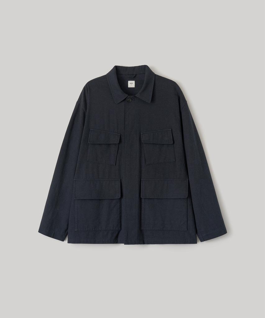 Another Office Peachskin B.D.U Jacket (Dark Navy)