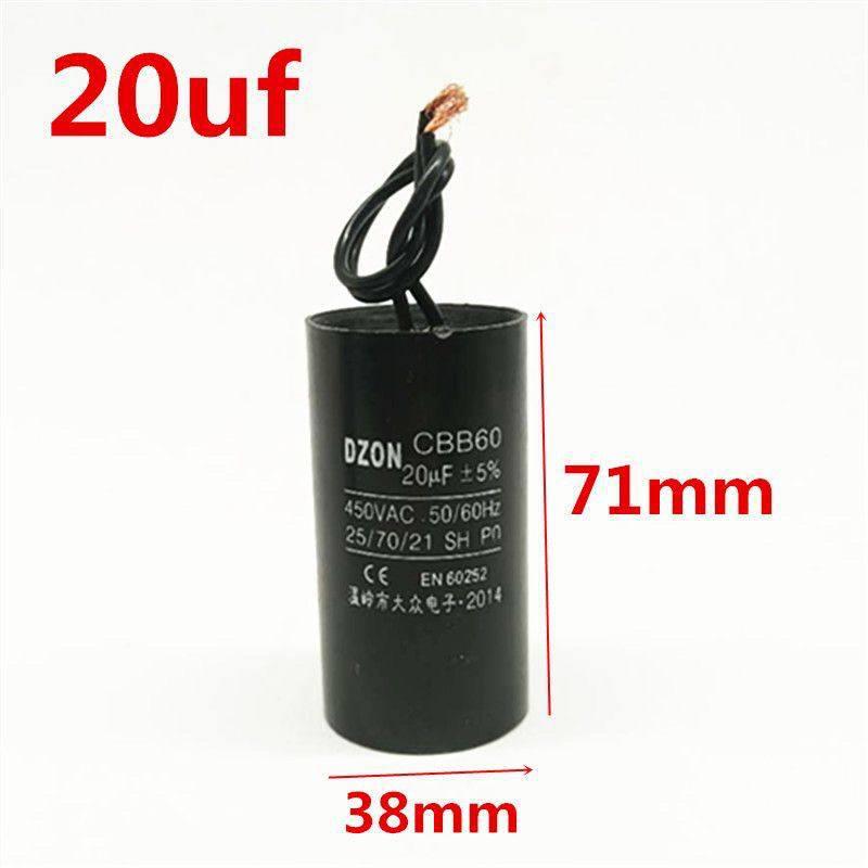 Полностью герметичный маслонаполненный конденсатор 450 В для погружного насоса с емкостью 20/25/30/35 мкФ