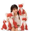 28/40cm Soft Foxes Plush Toys Stuffed Cuddly Cartoon Animals Fox Dolls Babys Appease Pillow for Girls Birthday Gift Decor