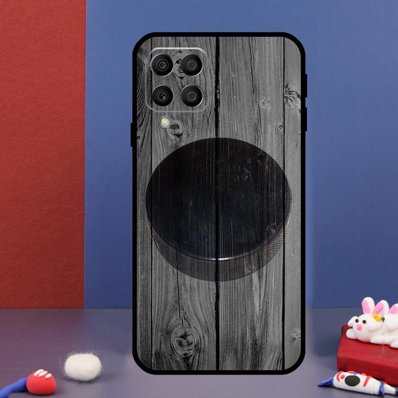 Спортивный чехол для телефона Samsung Galaxy M14 M34 M54 M33 M13 M23 M53 M15 M55 M31 M51 M20 M30s M32 M52 с изображением хоккея