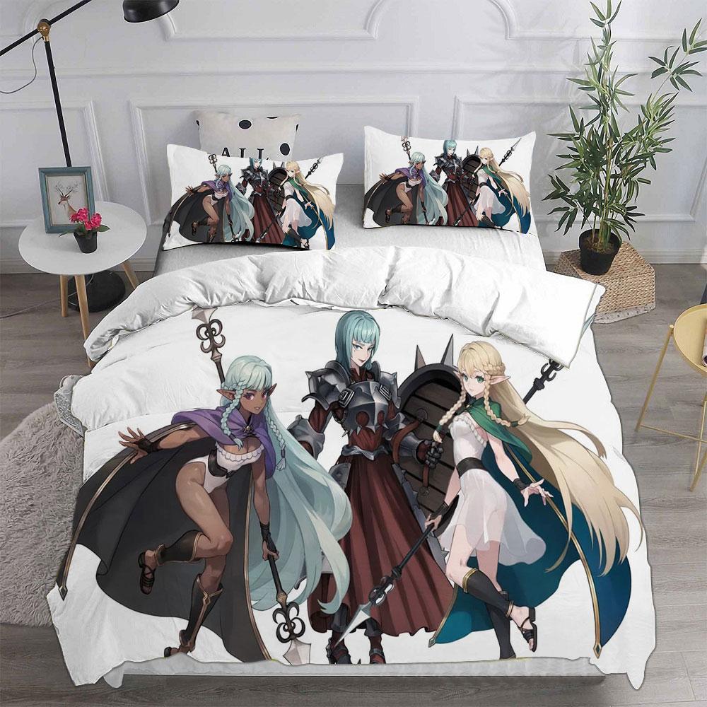 Напечатанные на 3D постельные комплекты Game Unicorn Overlord Одеяло Покрывало Пододеяльник Наволочка Комплекты из 2-3 предметов Детский Взрослый размер