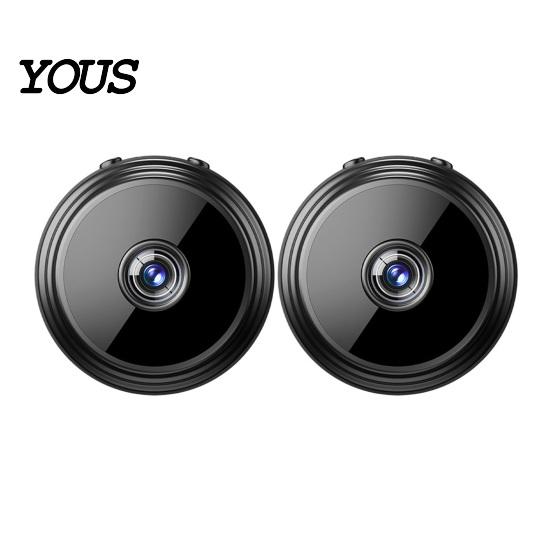Портативная мини-камера для внутренней безопасности A9 Smart Home Camera, беспроводная WiFi-камера 1080P с ночным видением, двусторонняя аудиосвязь, обнаружение движения