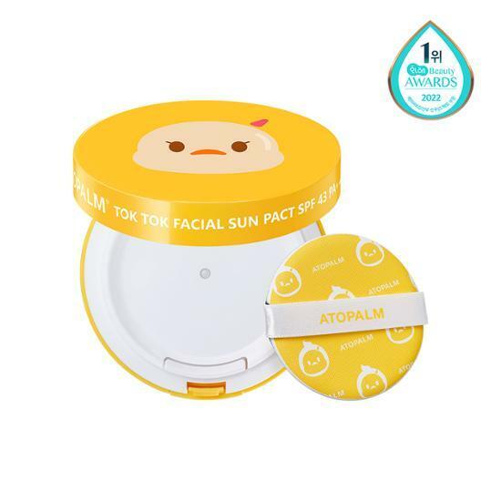 ATOPALM Tok Tok Facial Sun Pact 15g Original Product/refill 2 Types, Choose 1