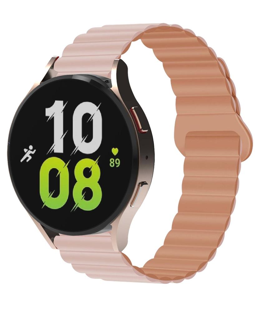 Dijiji Galaxy Watch/6/5/4/Link Магнитный силиконовый ремешок 20 мм