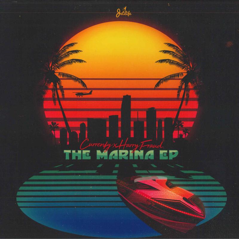 Виниловая пластинка CURREN$Y, HARRY FRAUD - The Marina EP NXT103LP Next Records, J 2020 США Рэп и Хип-Хоп/R&B