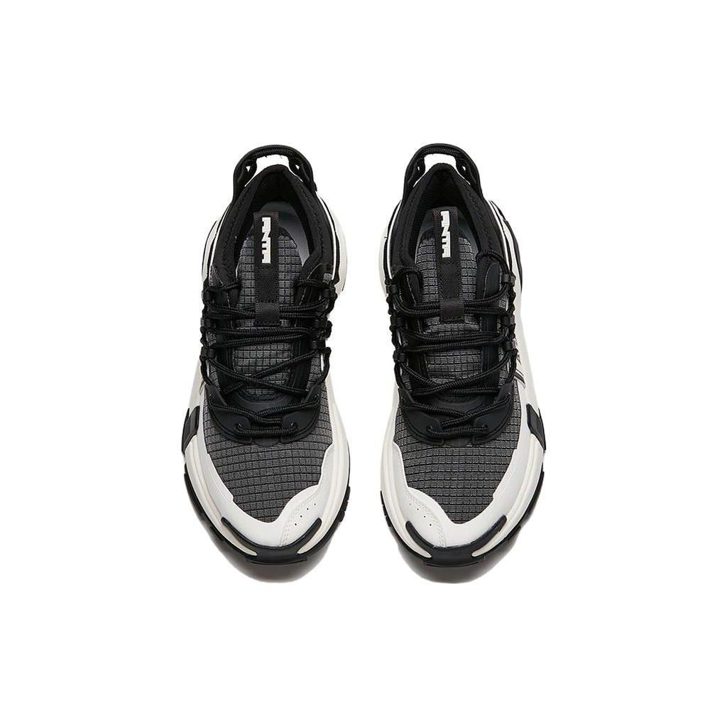 Anta AT91 Удобные нескользящие износостойкие низкие туфли для папы женские кроссовки черные белые 122148850-2