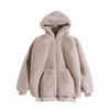 Loose Fluffy Velvet Jacket Female Winter Imitation Rabbit Rabbit Fur In The Long Model Thick Hooded Coat