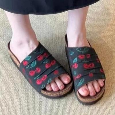 Модные женские тапочки Летние повседневные сандалии Балетки Женские 2025 Тренд Пляжные шлепанцы Платформа Слайды Для ходьбы Сандалии Женские