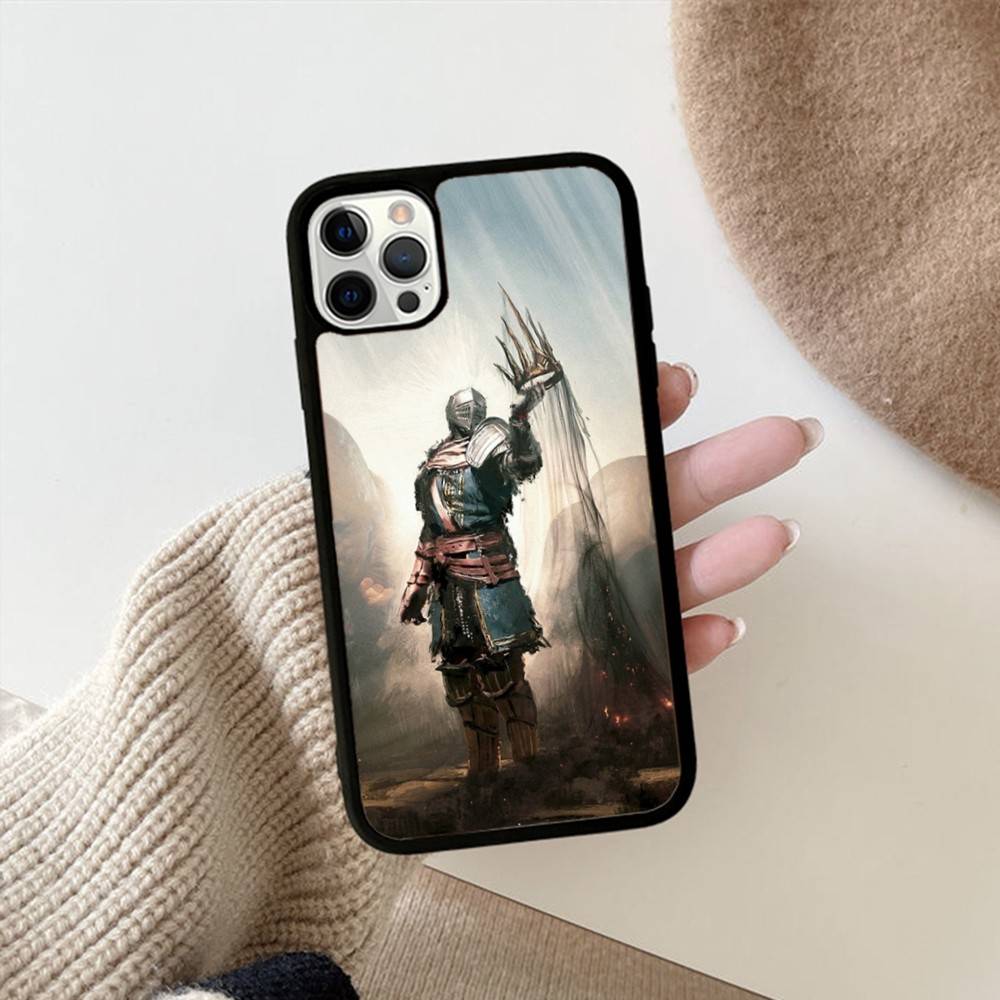 Игровой чехол для телефона D-Dark S-Souls PC+TPU для iPhone 17 16 15 14 PRO MAX 11 12 13 PLUS MINI