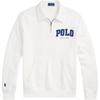 Polo Logo Fleece Pullover Long Sleeve Sweatshirt Men Sweatshirt White MNPOKNI16824158-100