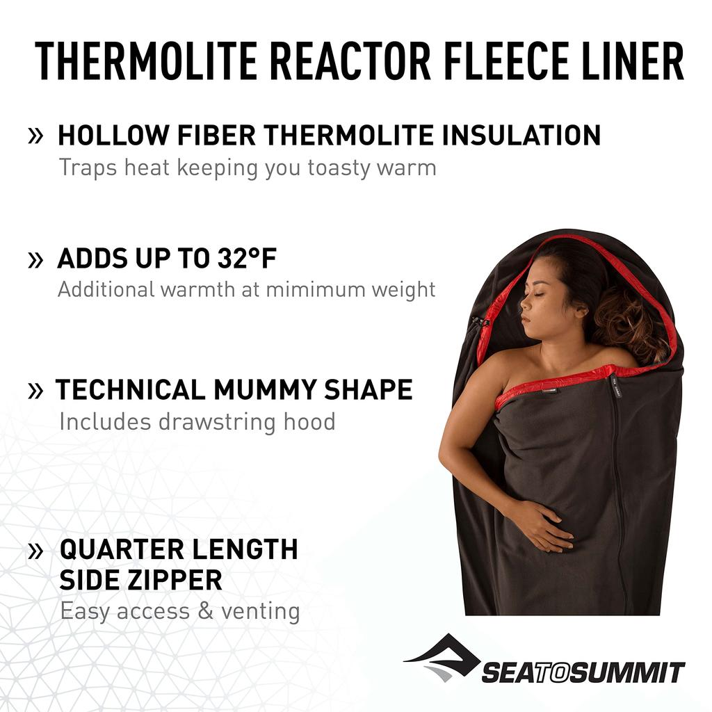 SEA TO SUMMIT Одеяло Thermolite Reactor Fleece Liner 1700525