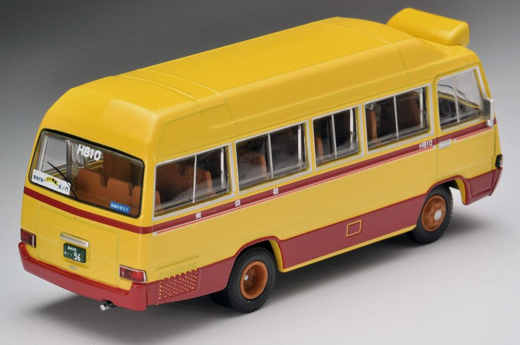 Tomica Limited Vintage Scale Toyota Coaster Toei Minibus 1/64 LV-184c (Finished Model)
