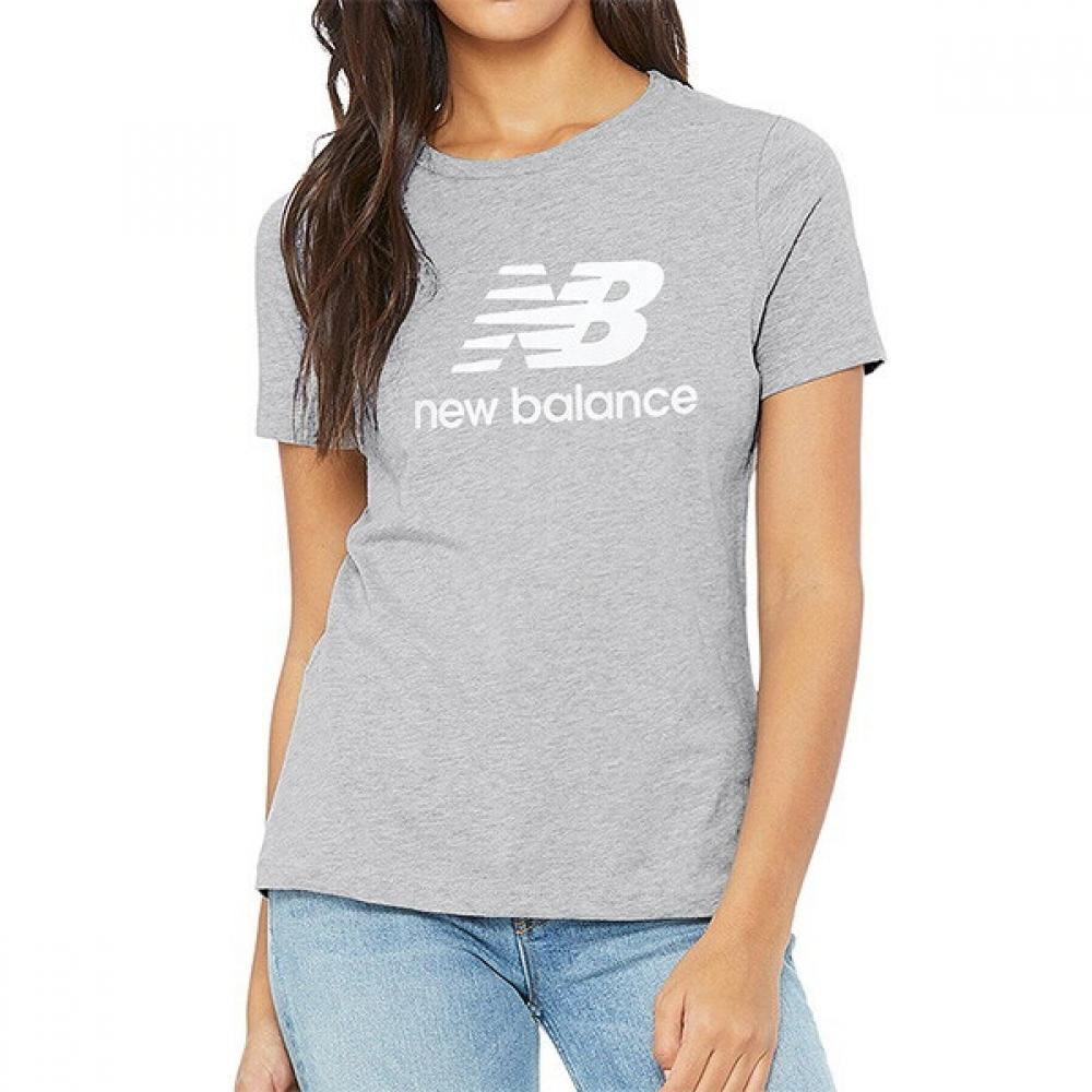 New Balance Новая футболка с коротким рукавом Val серая wT91546 Ag