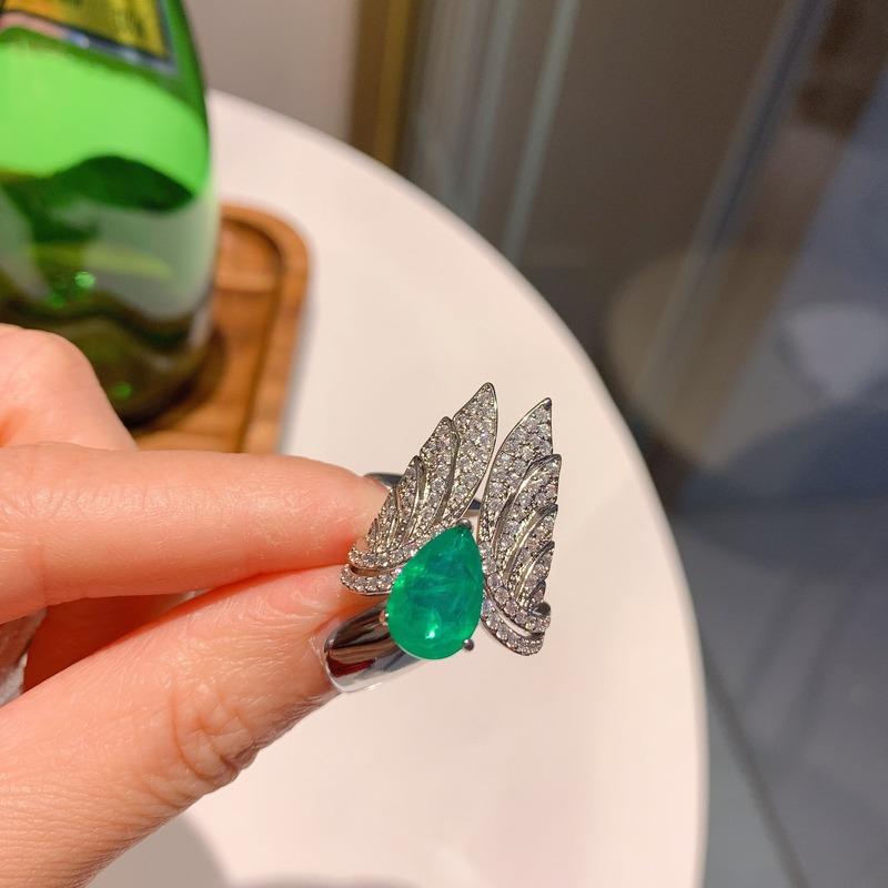 Sace Gems Классический ретро-стиль медного сплава 13*18 мм циркониевое кольцо женские ювелирные изделия свадебное обещание вечерние подарок