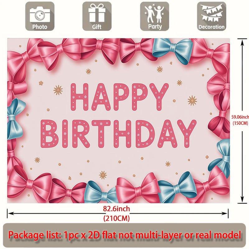 Party Backdrop Flat Designed Festive Occasions Ribbon Embellishments Events Such Weddings Photo Background Decor Wedding Decor