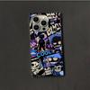 Прозрачный квадратный чехол-накладка для iPhone 13 14 Pro Max 15 Plus 11 12 16 ProMax, защита от окисления, узор 'Крутой парень'