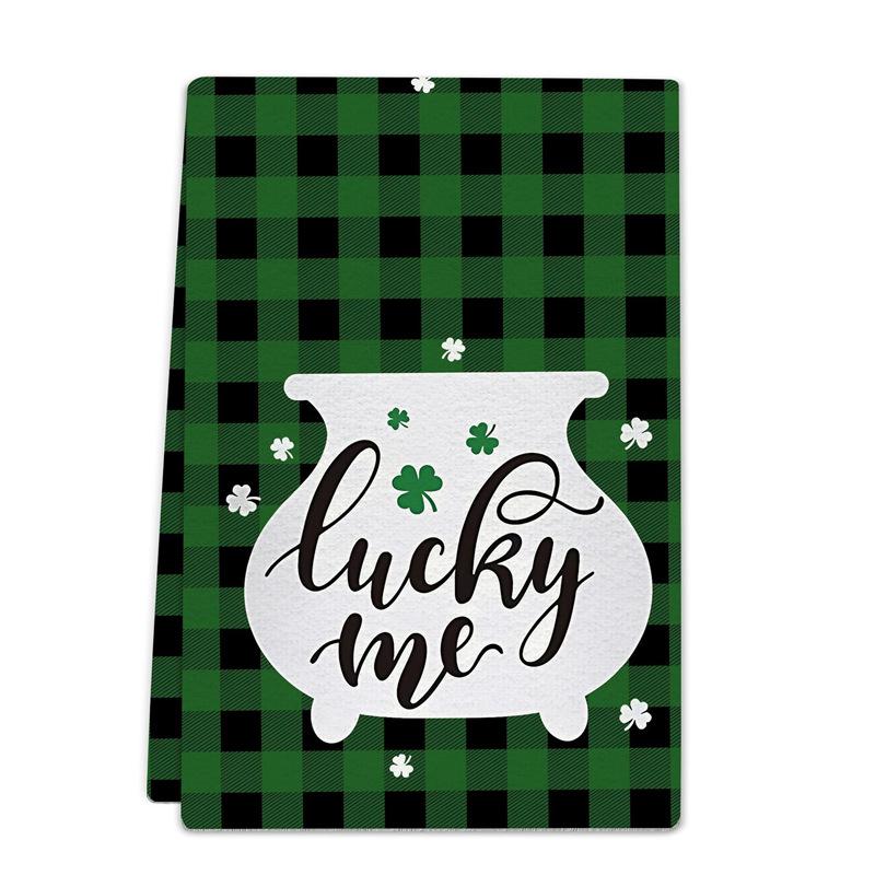 JIT Dropshipping Thanksgiving & Halloween Microfiber Kitchen Towels - Holiday Decorative Dish Towels