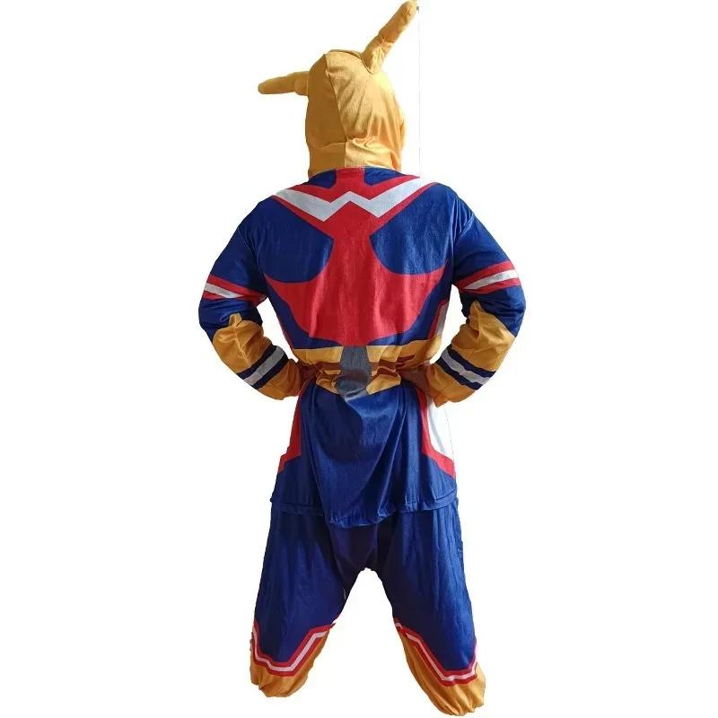 My Hero Academia Cartoon Cosplay Pajamas Olmet Bathrobe Cos Clothes Wholesale Halloween One-piece Cosplay Costumes