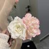 Sweet Peony Flower Hair Clips Seaside Holiday Style Claw Clip Fashion Flower Hairpins  Woman
