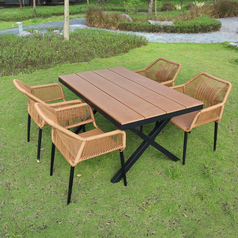 Dianzhu Outdoor PE Rattan Dining Set