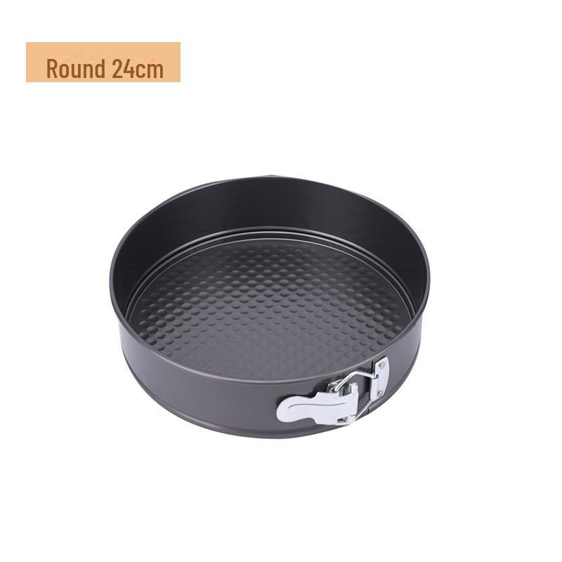 Форма для торта «Трансграничный»: Круглая/квадратная, антипригарная, устойчивая к высоким температурам, легкоочищаемая, съемное дно, надежная застежка