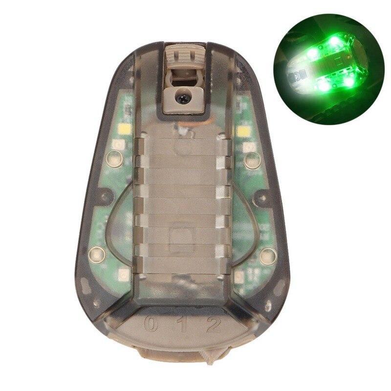 Многоцелевые шлемы стробоскопический свет водонепроницаемый божья коровка лампа тактика выживания безопасность вспышка для кемпинга на открытом воздухе инструмент