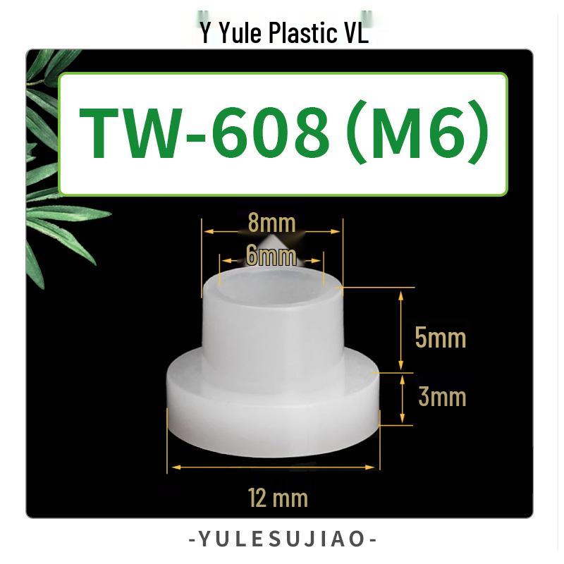 Nylon Insulating T-Type Plastic Washer for Transistor