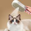 3 In 1 Pet Steam Brush USB Rechargeable Grooming Brush Self Cleaning Spray Cat Comb Pet Hair Detangler Massage Brush
