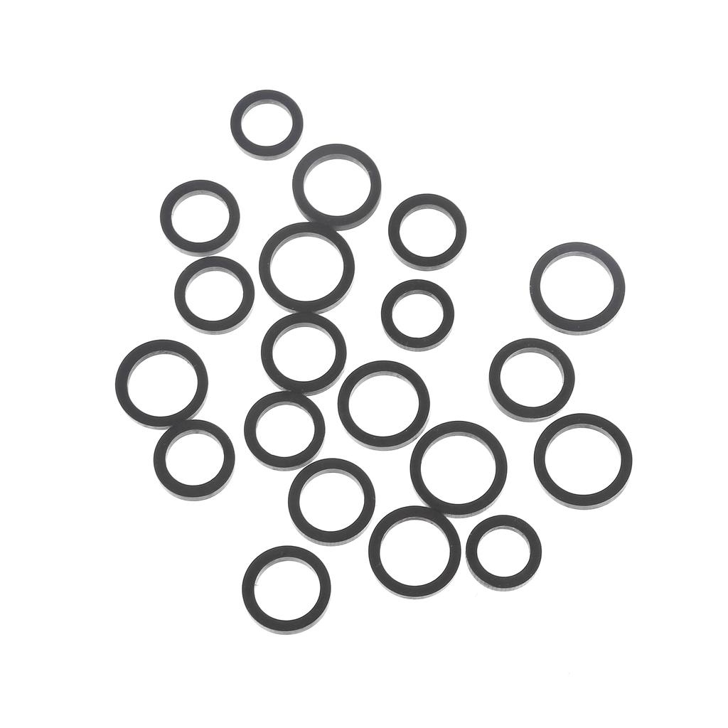 20 шт., резиновое кольцо для ремня холостого хода для кассетного магнитофона, стерео-аудиоплеера с отверстием 9–13 мм