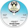 7-дюймовая пластинка PETER TOSH - Legalize It VS140 Virgin 1976 Ямайка Регги, Ска и Даб Б/у