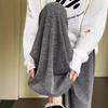 Douyin Women's Fleece-Lined Sticky Rice Pants - 2024 Autumn/Winter High-Waisted Floor-Length Wide-Leg Casual Pants