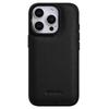 MELKCO For iPhone 16 Pro Max Case Genuine Cow Leather Coated PC Phone Cover