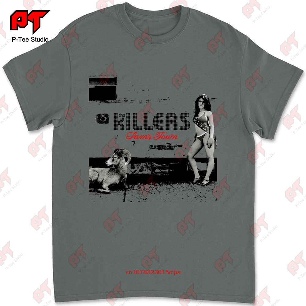 The Killers Sams Town Album Cover 2004 Rock T-shirt M0LA