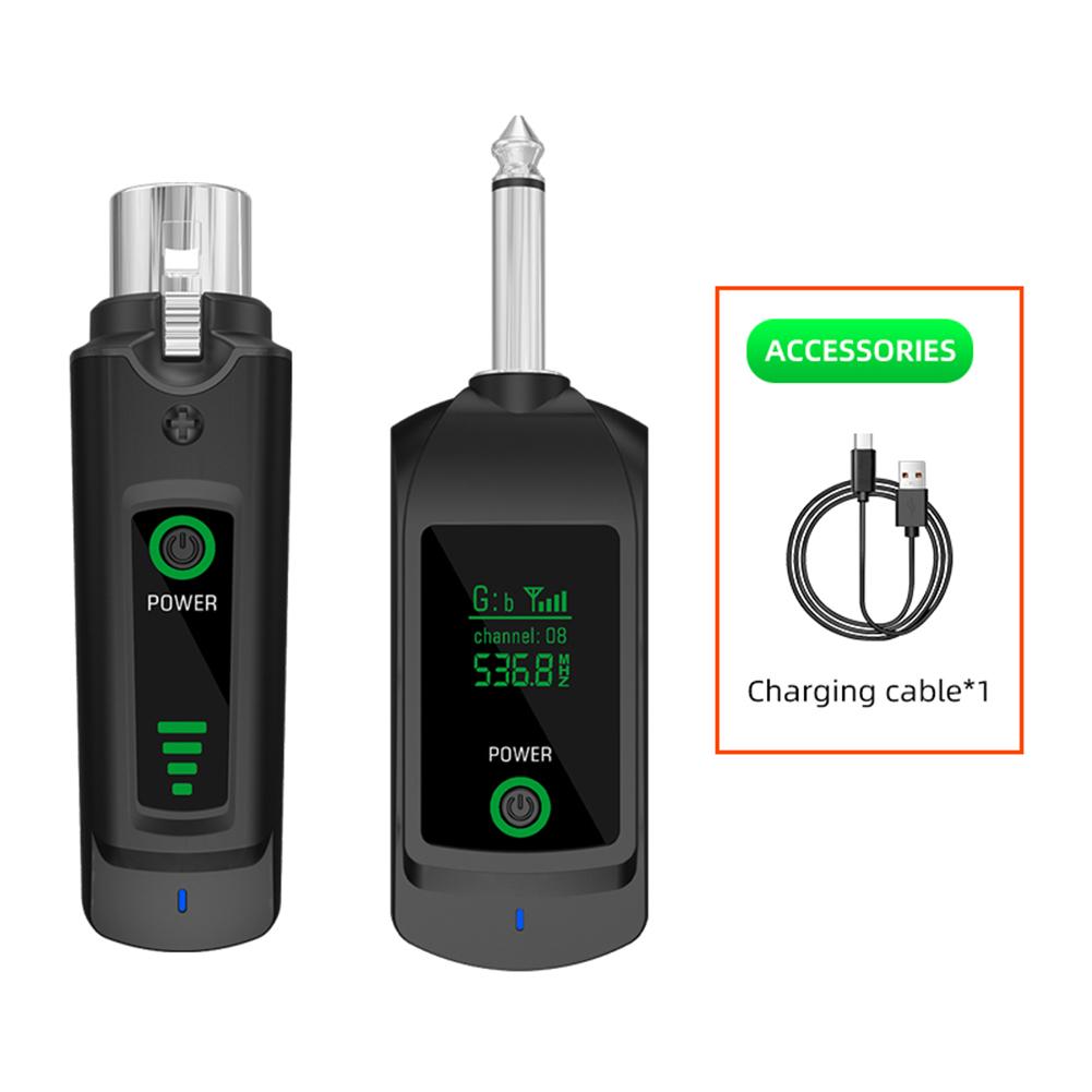 Dynamic Handheld Microphone Instrument 510.00-590.00MHz 2.4G Wireless XLR Transmitter System DC5V Microphone Accessories