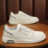 Summer Men's Shoes Breathable Small White Shoes Men's Trend All Low-top Leather Shoes Sneakers Casual Board Shoes Fashionable Shoes