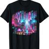 Cyberpunk Synthwave, Retro Outrun, Streets T-Shirt