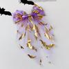 Spider Web Pumpkin Witch Bow Duckbill Clip Halloween Hairpin  Halloween Day Party