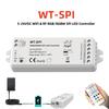 Tuya WiFi WT-SPI/WZ-SPI Zigbee+RF SPI LED Контроллер DC5V-24V WS2811 Ws2812 Ws2815 SK6812 RGB/RGBW Светодиодная Лента Пиксельные Модули Свет