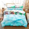 Kpop The Irregular at Magic High School 3D Print Bedding Set 3 Piece Bed Linen for Fans Bedroom Decor