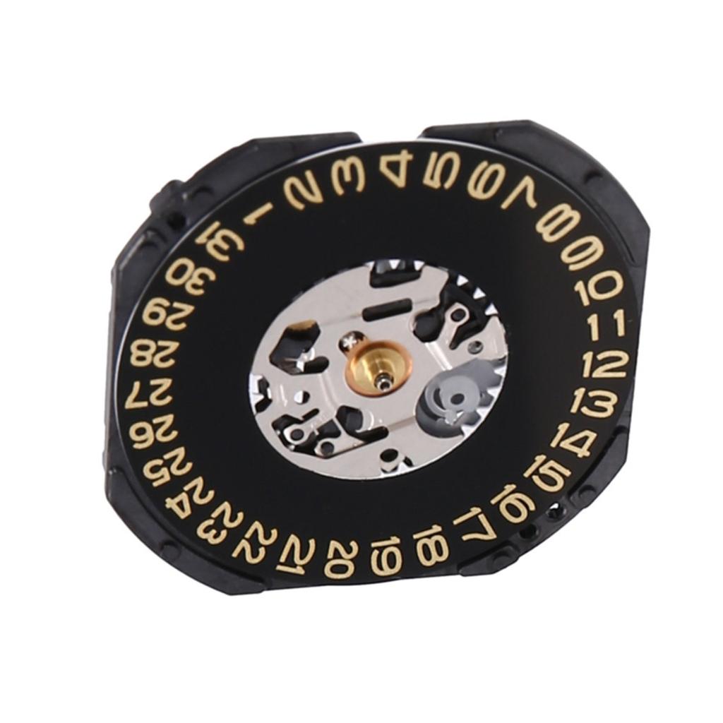 Стандартный механизм Epson VX42 с отображением даты и календаря, японский механизм Vx42e, трехстрелочный, календарь, дата, металлический кварцевый механизм