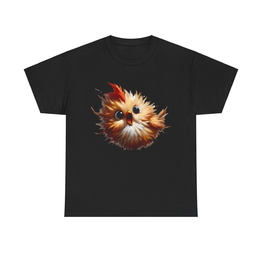 Explosive Joy Tee Cartoon Bird Edition Unisex Cotton Tee Graphic T Shirt