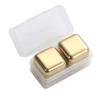 304 Stainless Steel Ice Cubes Whisky Stones Reusable Alcohol Chiller Rocks Fast Freezing Non Melt for Home Bar Party Drink