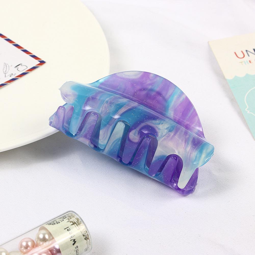 Новая акриловая заколка-краб для волос Элегантные цветные заколки для волос для женщин Заколка-краб Заколка для волос Заколка-краб для девушки Заколка для волос Аксессуары для волос